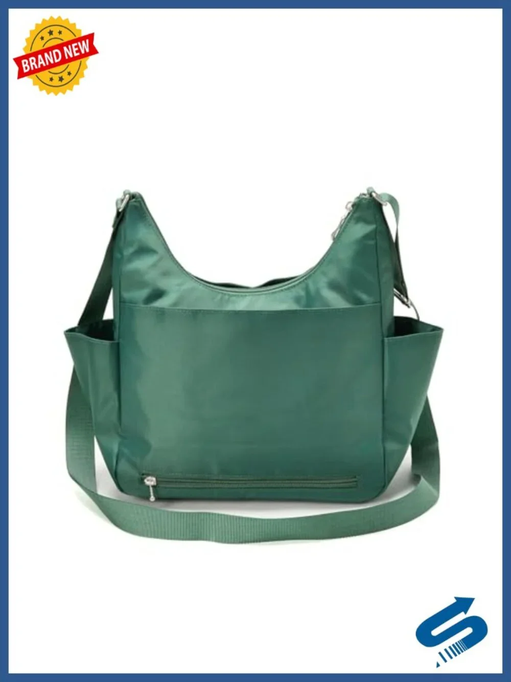 Essential Hobo Crossbody with RFID Protection Machine Washable